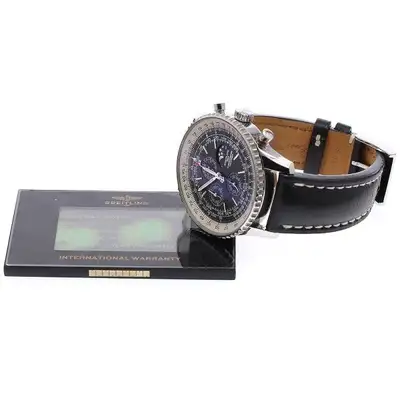 Breitling NAVITIMER A19380 SS Black #C25267