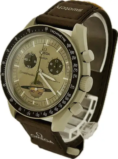 Omega X Swatch Speedmaster Mission To