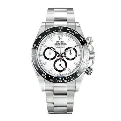 Rolex Daytona White Index Hour Ceramic