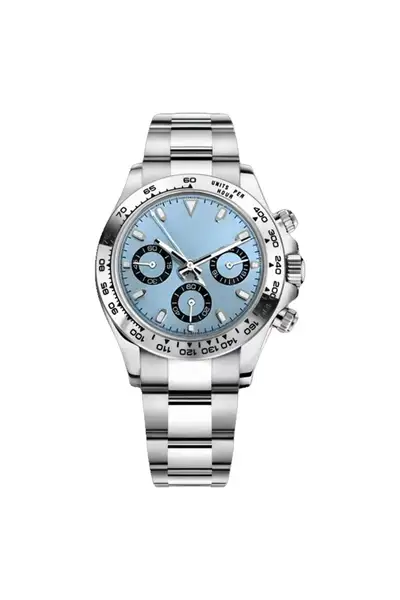 Unknown Custom Built Chronograph VK63 Ice Steel