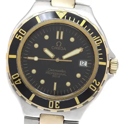 Omega Seamaster 200 Yellow Gold Stainless