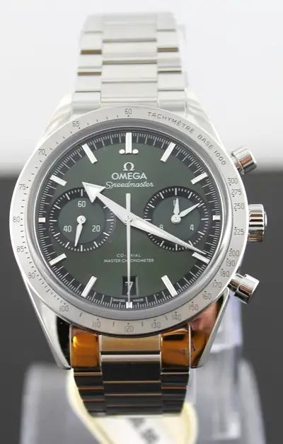Omega New Omega Speedmaster '57 332.10.41.21.10.001 Chronograph 40.5mm Green Watch