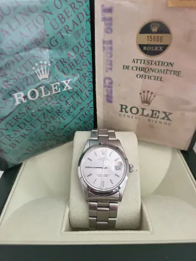 Rolex Oyster Perpetual Date 15000 Stainless