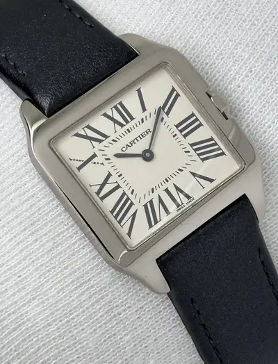 Cartier Santos Dumont 18ct White Gold