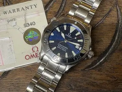 Omega Seamaster Electric Blue Divers With
