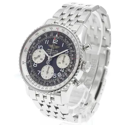 Breitling Navitimer A23322 Black;Silver Chronograph