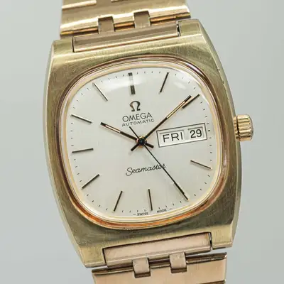 Omega Seamaster Cal.1022 Day/Date Gold 23J