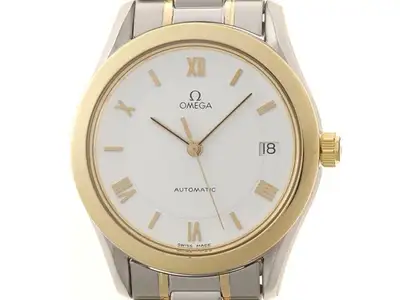 Omega Omega Speedmaster Classic Heritage Yellow Gold Stainless Steel Automatic Boys Us