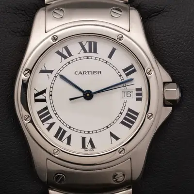 Cartier Santos Ronde Steel 1561 1