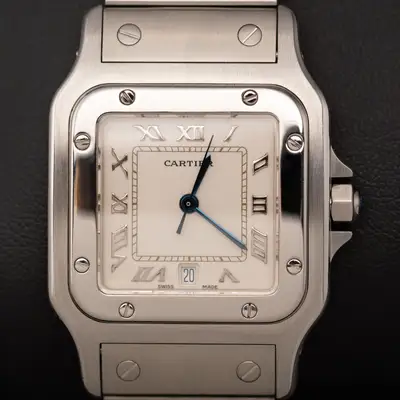 Cartier Santos de Cartier Galbée Stainless Steel