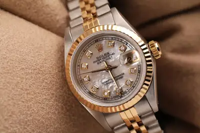 Rolex Datejust White Mother Of Pearl