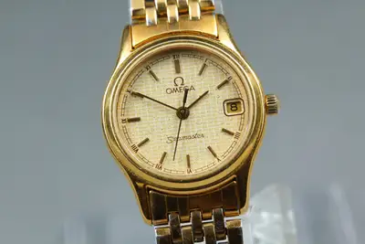Omega 【Exc+5】 OMEGA Seamaster Gold Women's Dress