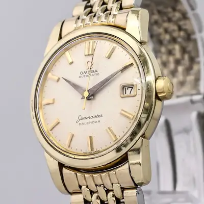 Omega Seamaster Calendar Cal.503 Date Gold