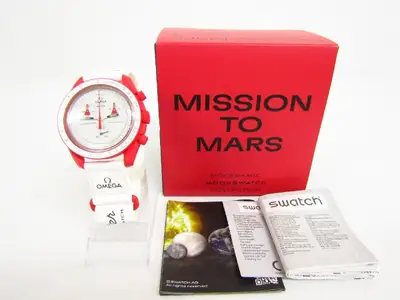 Omega Swatch Speedmaster MISSION To MARS