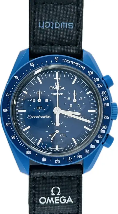 Omega ×SWATCH Speedmaster Mission to Neptune SO33N100
