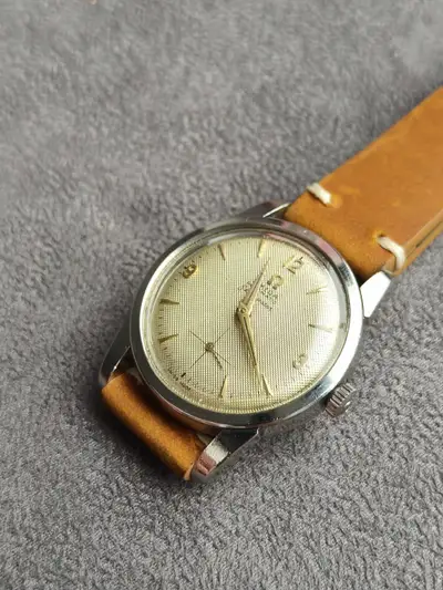 Omega Seamaster Small second Honey Comb