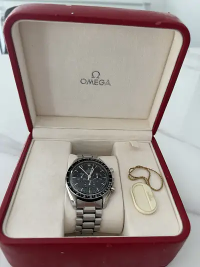 Omega Speedmaster Moonwatch Model With Paperwork