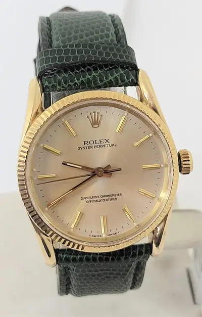 Rolex 14k ROLEX Oyster Perpetual Chronometer c