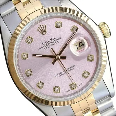 Rolex Datejust Two-Tone 18KY SS Pink