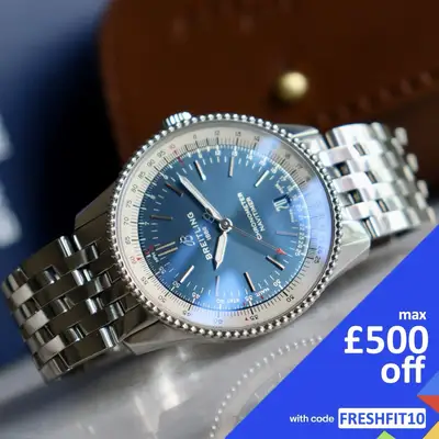 Breitling Navitimer Pilot Date A17325 Good