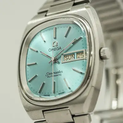 Omega *NEAR OMEGA Seamaster Cal.1020 Day/Date Ice