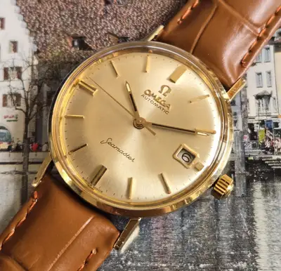 Omega Seamaster LL6590-2 14K Solid Gold