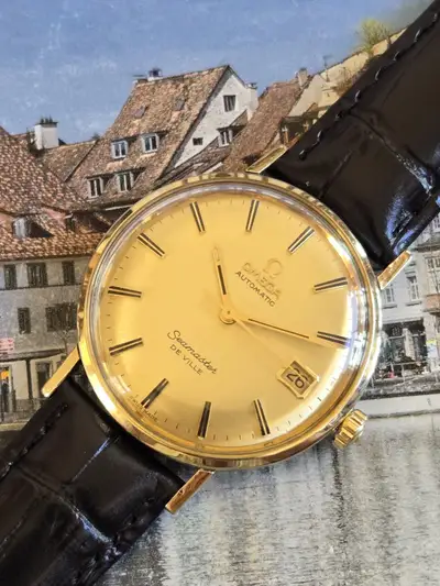 Omega Seamaster Deville Quickest Date Classic