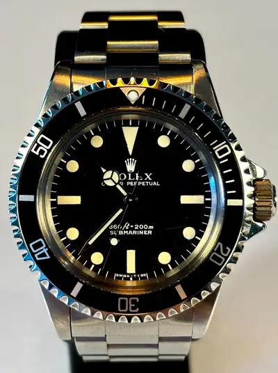 Rolex Submariner 5513, recently