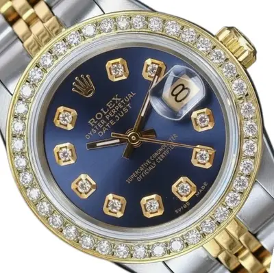 Rolex Datejust TwoTone 14KY Gold Steel