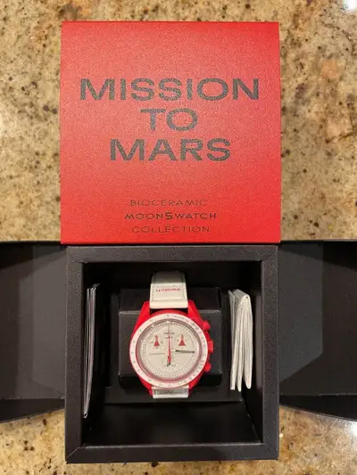 Omega x Swatch: Mission to MARS