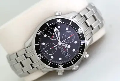 Omega Seamaster 300 Chronograph Black