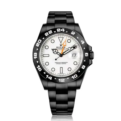 Rolex Explorer II Black PVD/DLC Coated