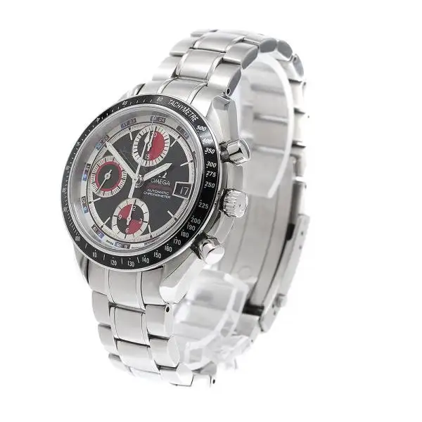 OMEGA SPEEDMASTER 3210.52 40mm SS Black / Red #C20069