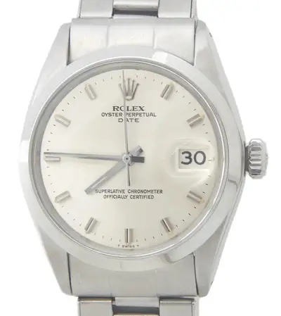 Rolex Date 1500 Stainless Steel Oyster
