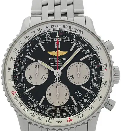 Breitling Navitimer 01 AB0121 Black;Silver