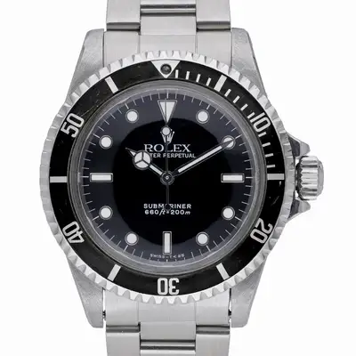 Rolex Submariner 5513 with Oystersteel case
