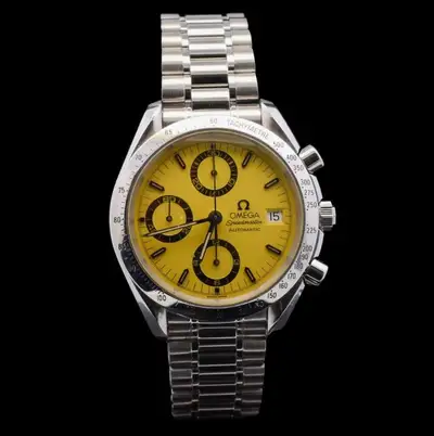 Omega Speedmaster Racing Michael Schumacher Yellow