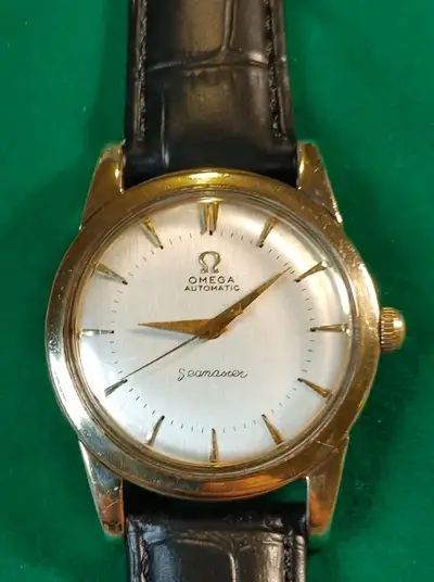 Omega Seamaster Bumper Two Tone Gold