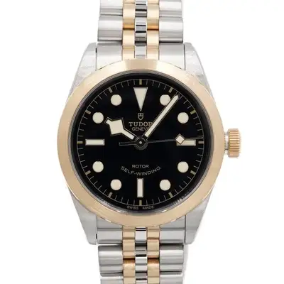 Tudor 18K Yellow Gold Combination Black