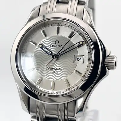 Omega Seamaster Date Women's Silver Stainless