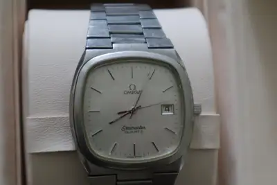 Omega Seamaster TV/Square Case Date Omega