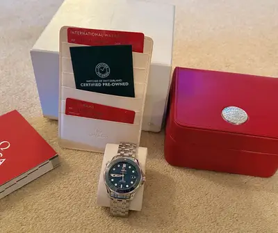 Omega Seamaster Ceramic Bezel, Co-Axial