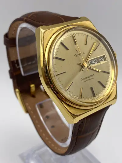 Omega Seamaster Day/Date Swiss Made Gold