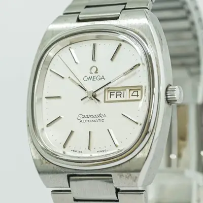 Omega Seamaster Cal.1020 Silver Day/Date TV