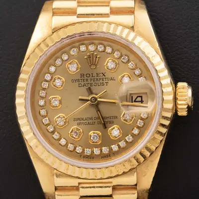 Rolex Presidential Rolex Datejust 6917 Fluted Bezel
