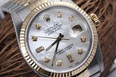 Rolex Datejust White Mother Of Pearl