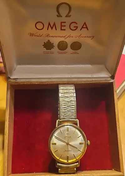Omega Working Omega Seamaster 14K Solid Gold