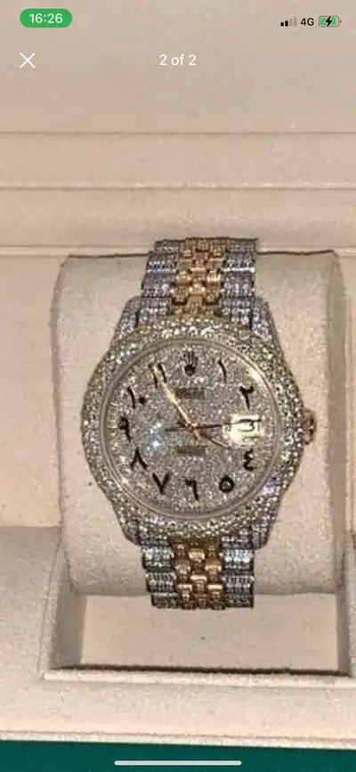 Rolex Iced Out Rolex Datejust