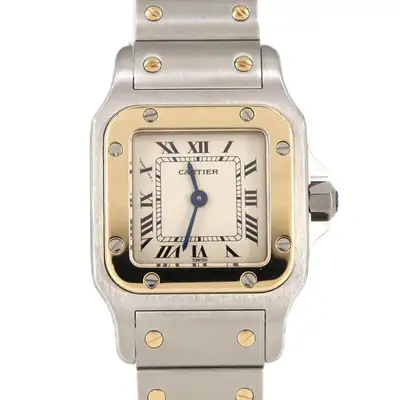 Cartier Santos Galbe SM Two-tone W20012C4