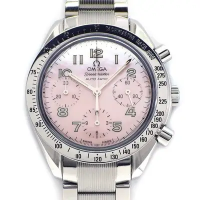 Omega Omega Speedmaster 3502.78 Limited Edition Pink Shell Dial Chronograph